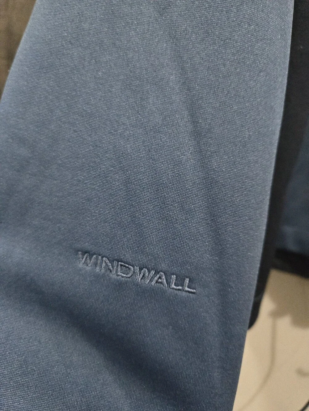 The North Face Men’s WindWall Apex Blue Two Tone Full-Zip Jacket Size Large